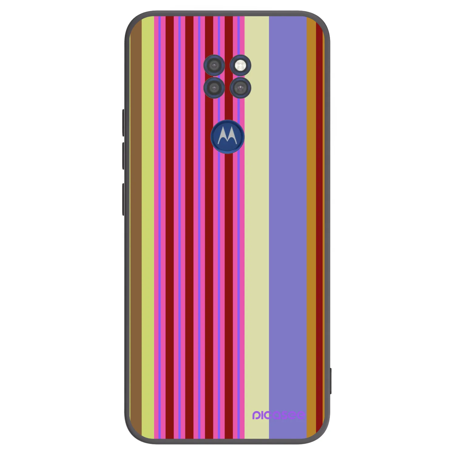 Picasee husă neagră din silicon pentru Motorola Moto G9 Play - Late checkout