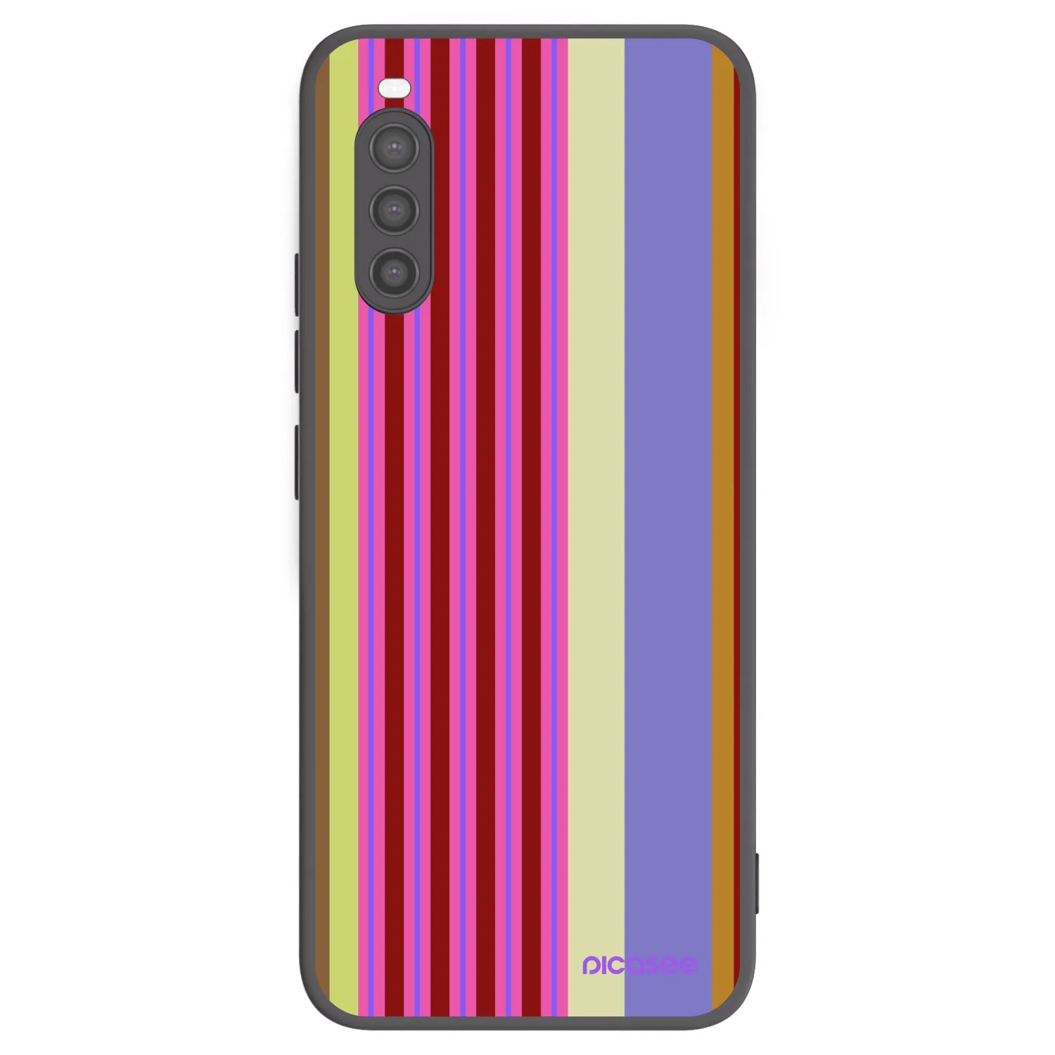 Picasee husă neagră din silicon pentru Sony Xperia 10 II - Late checkout