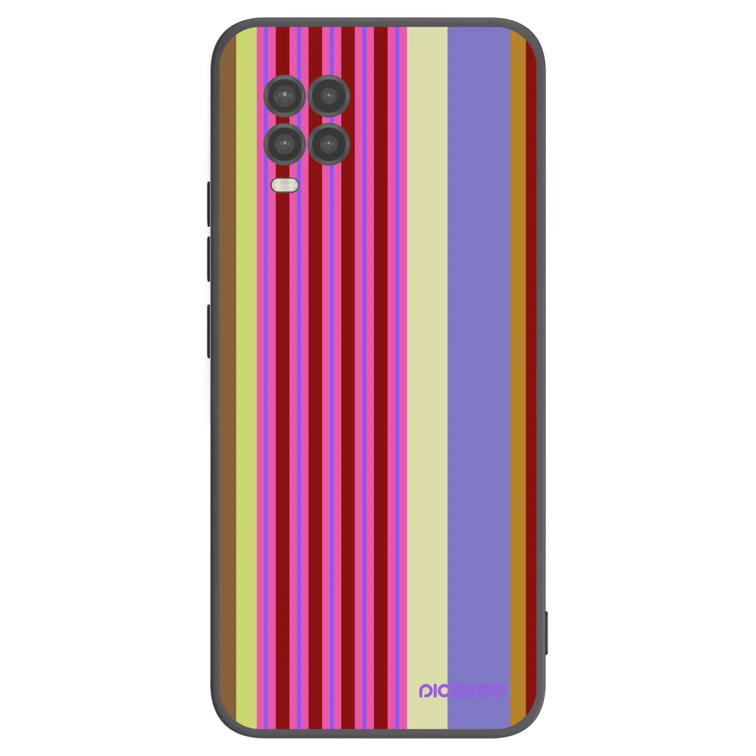 Picasee husă neagră din silicon pentru Xiaomi Mi 10 Lite - Late checkout