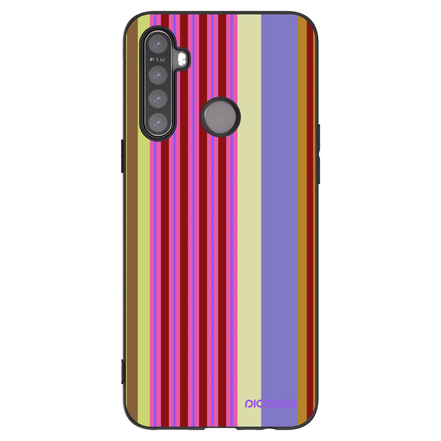 Picasee husă neagră din silicon pentru Realme 6i - Late checkout