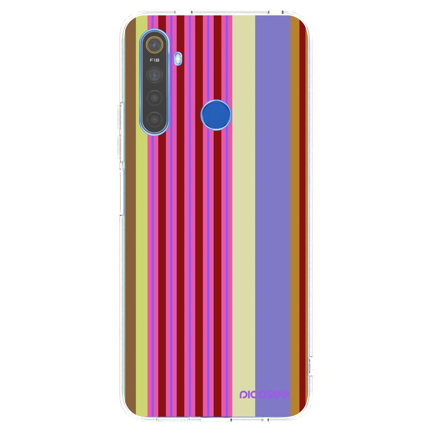 Picasee husă transparentă din silicon pentru Realme 5 - Late checkout