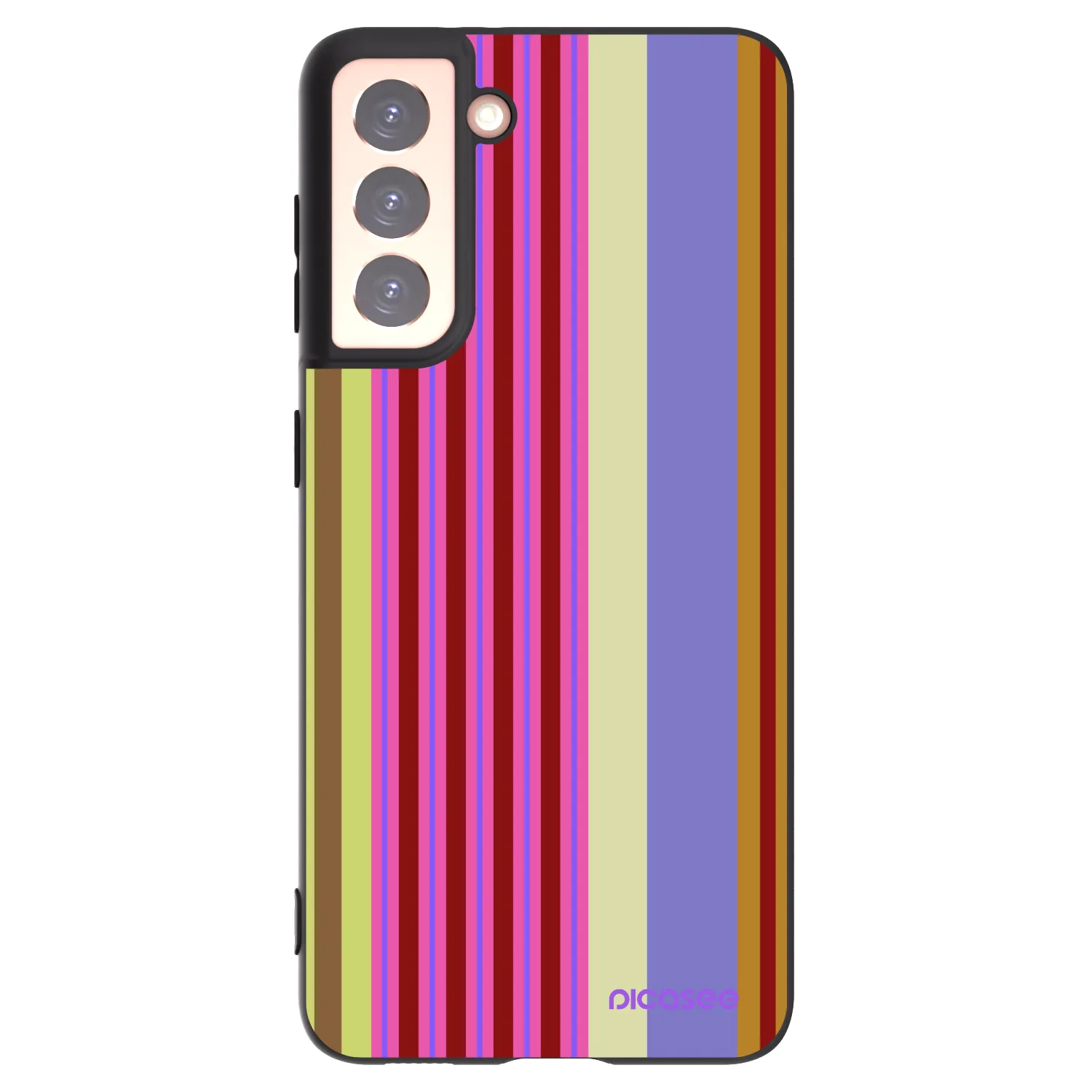 Picasee husă neagră din silicon pentru Samsung Galaxy S21 5G G991B - Late checkout