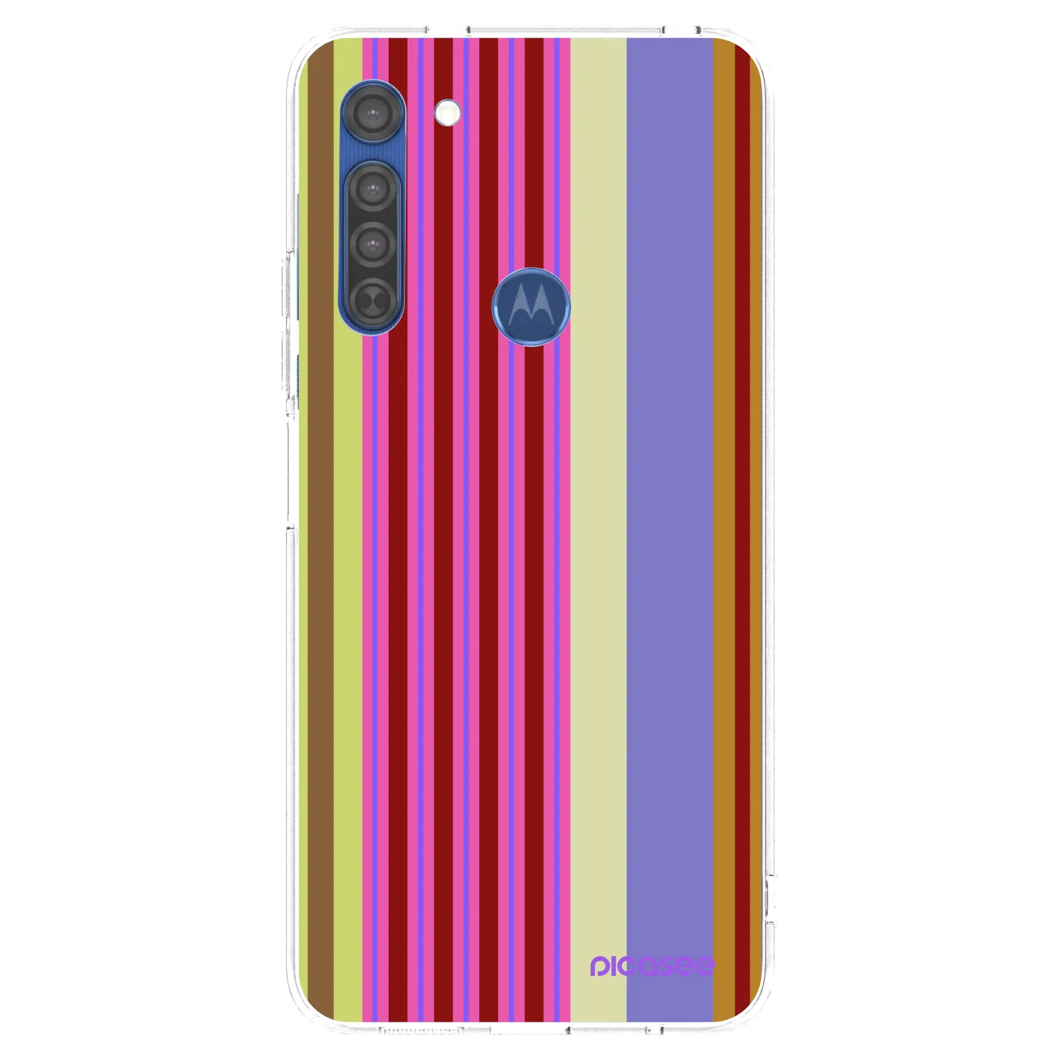 Picasee husă transparentă din silicon pentru Motorola Moto G8 - Late checkout