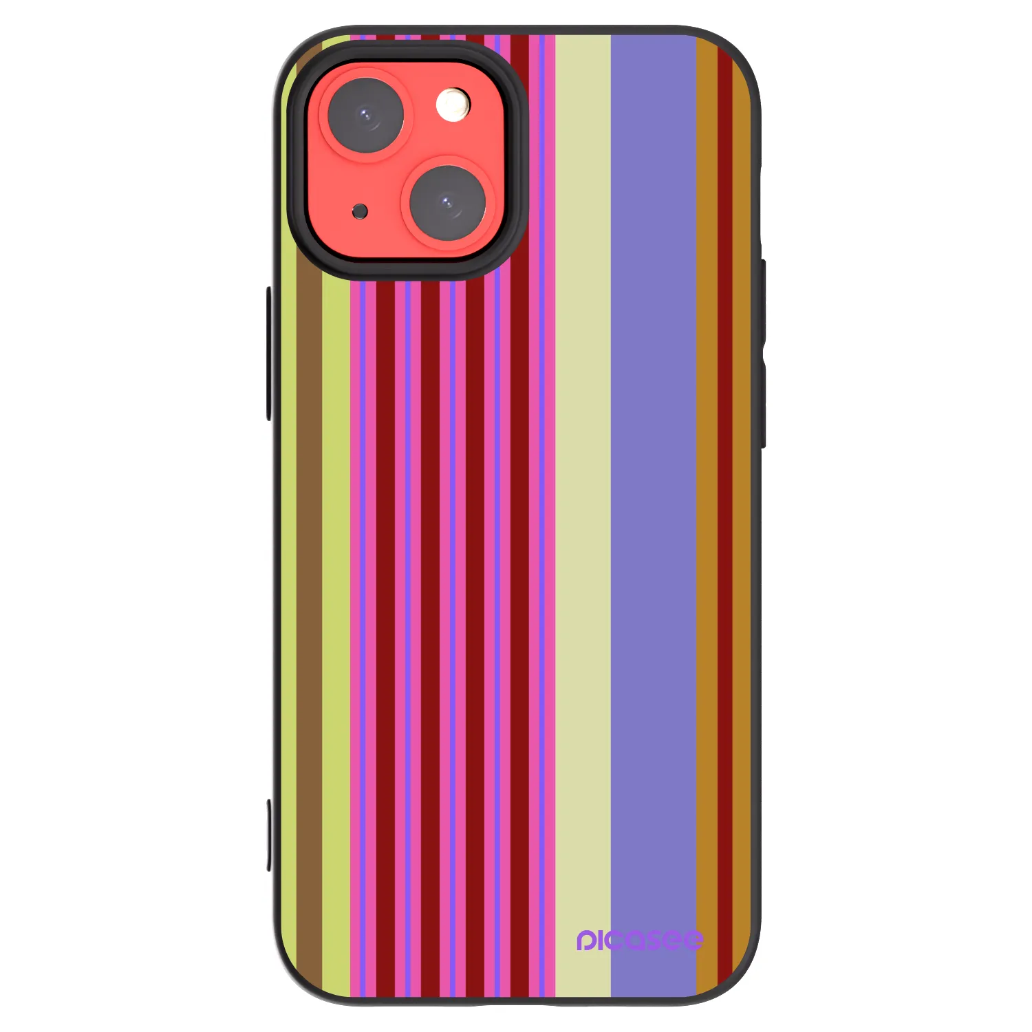 Picasee husă neagră din silicon pentru Apple iPhone 13 mini - Late checkout