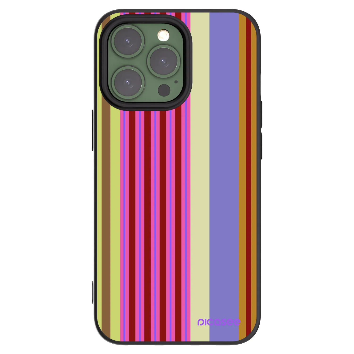 Picasee husă neagră din silicon pentru Apple iPhone 13 Pro - Late checkout