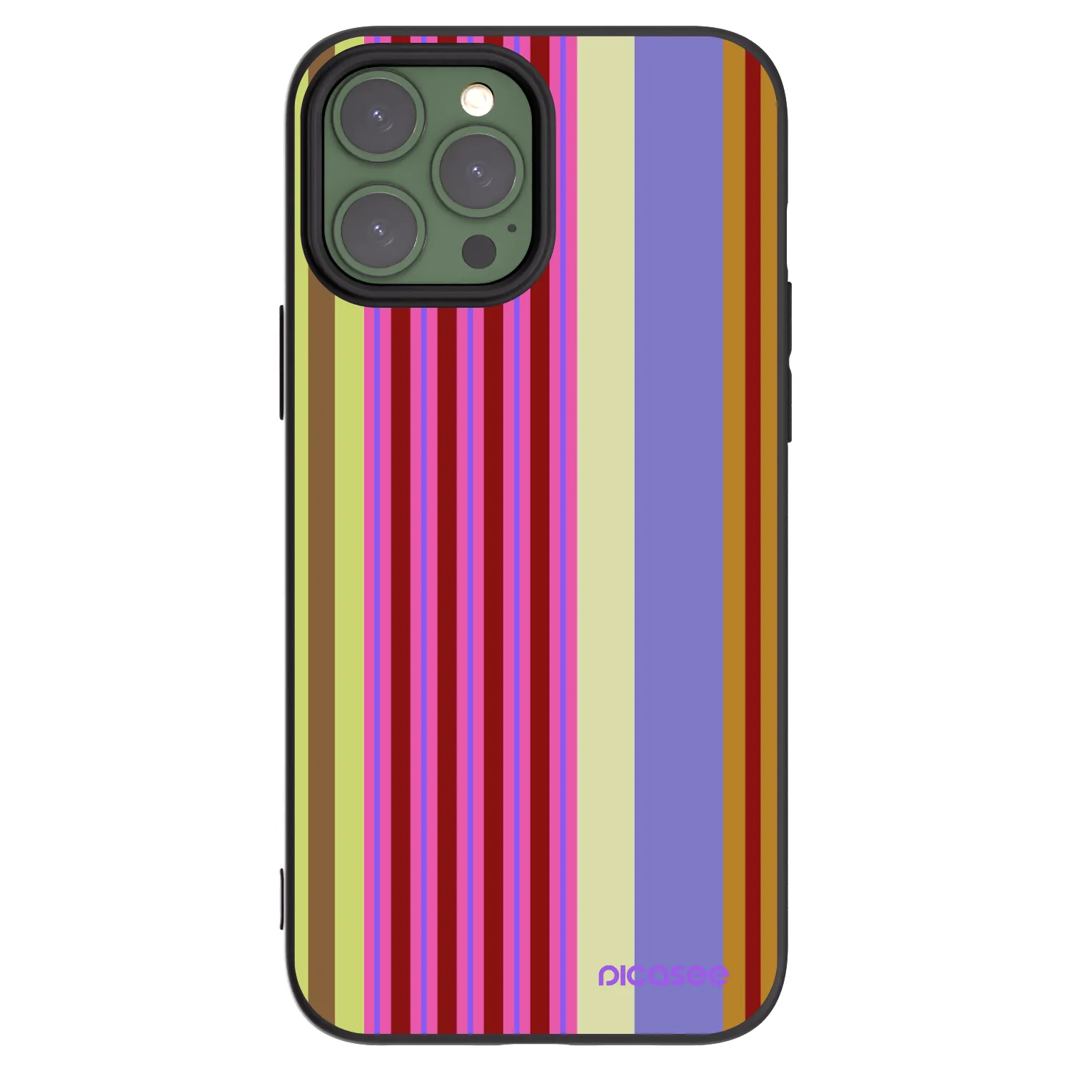 Picasee husă neagră din silicon pentru Apple iPhone 13 Pro Max - Late checkout