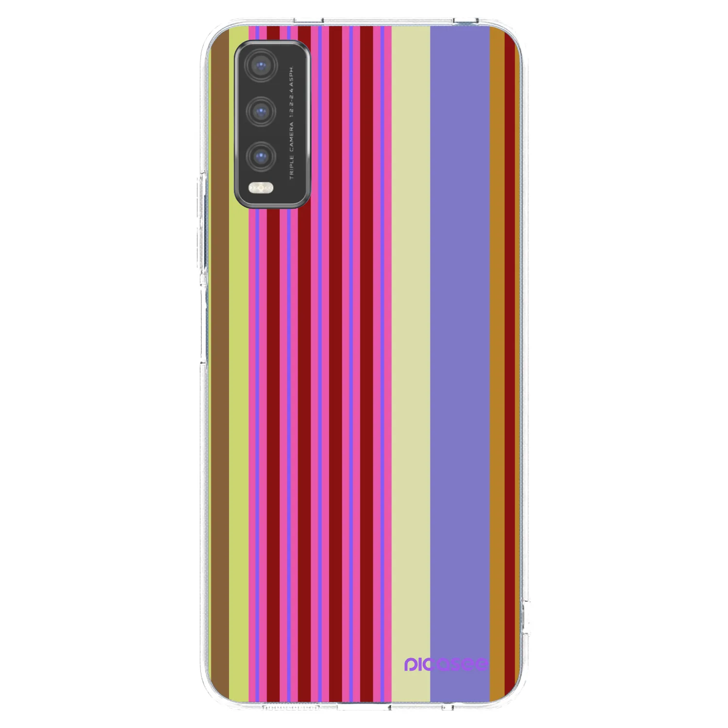 Picasee husă transparentă din silicon pentru Vivo Y20s - Late checkout