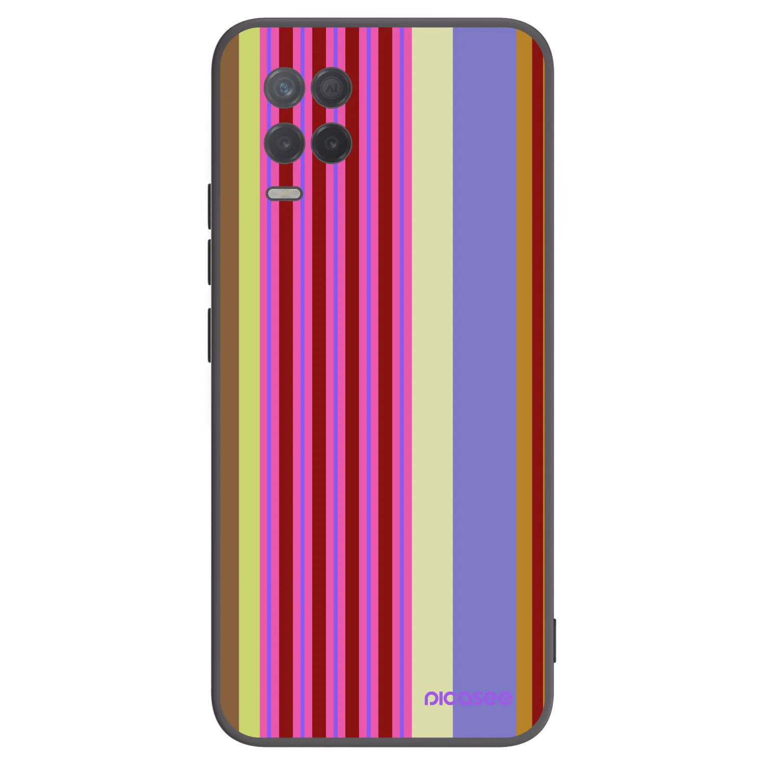 Picasee husă neagră din silicon pentru Realme 8 5G - Late checkout