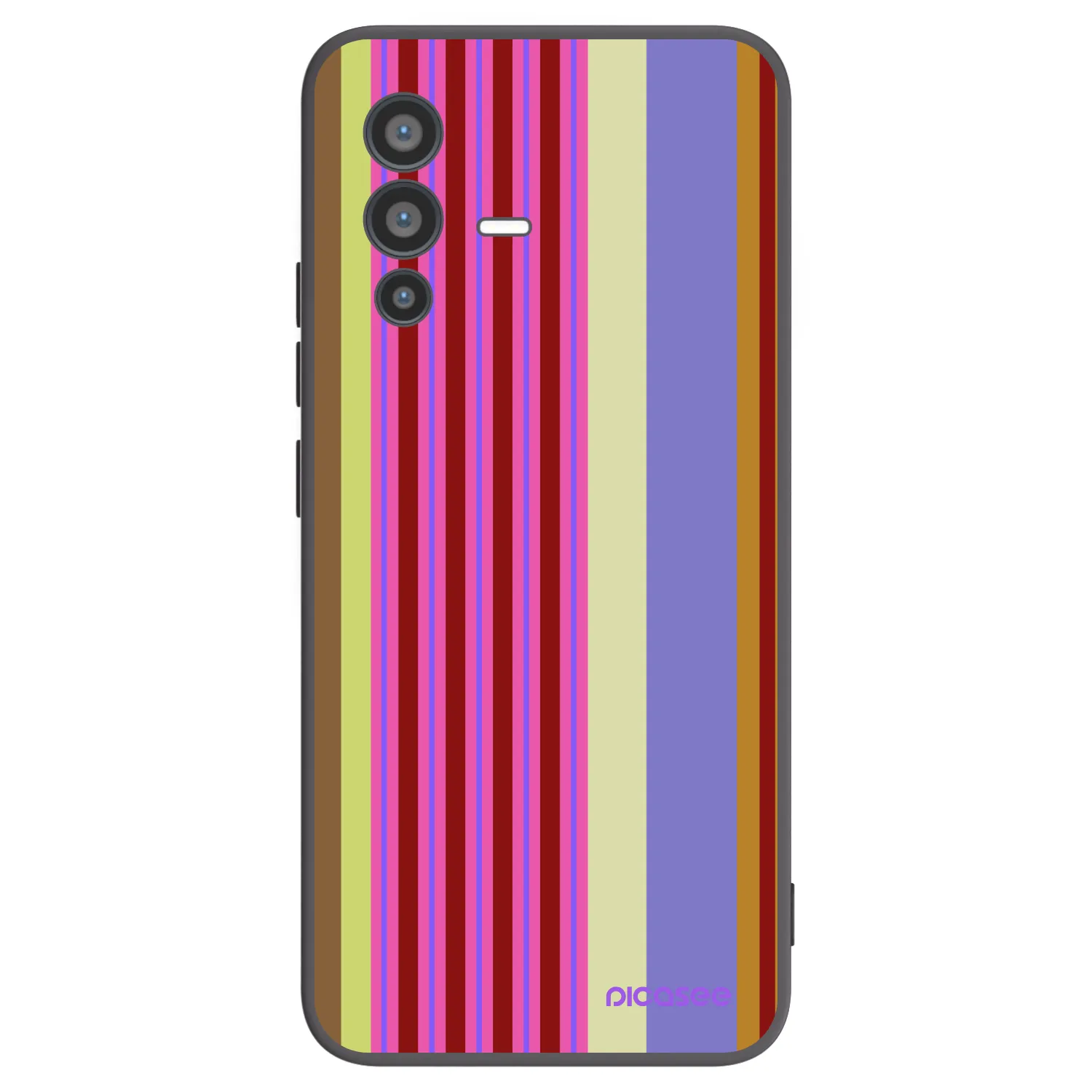Picasee husă neagră din silicon pentru Vivo V23 5G - Late checkout