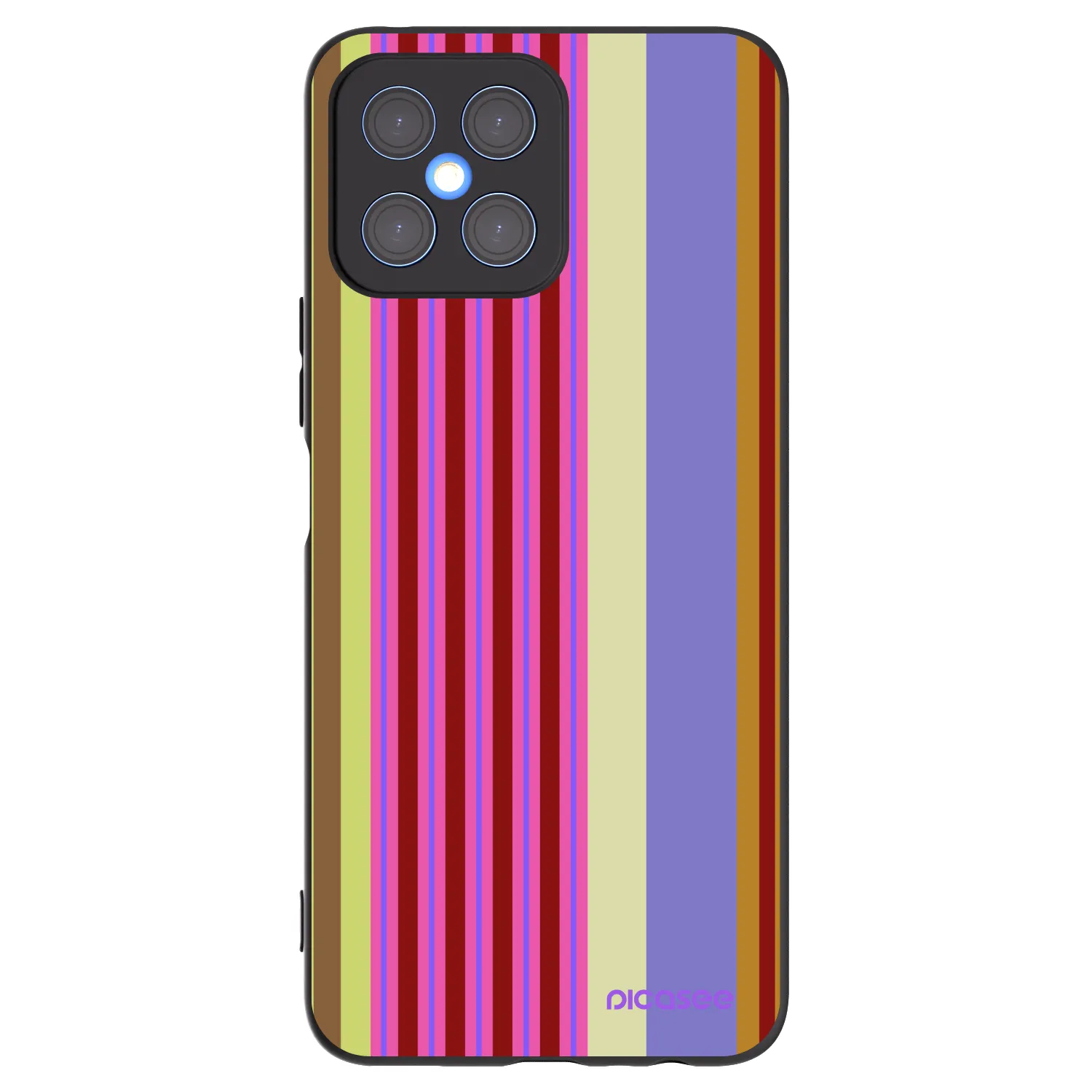 Picasee husă neagră din silicon pentru Honor X8 4G - Late checkout