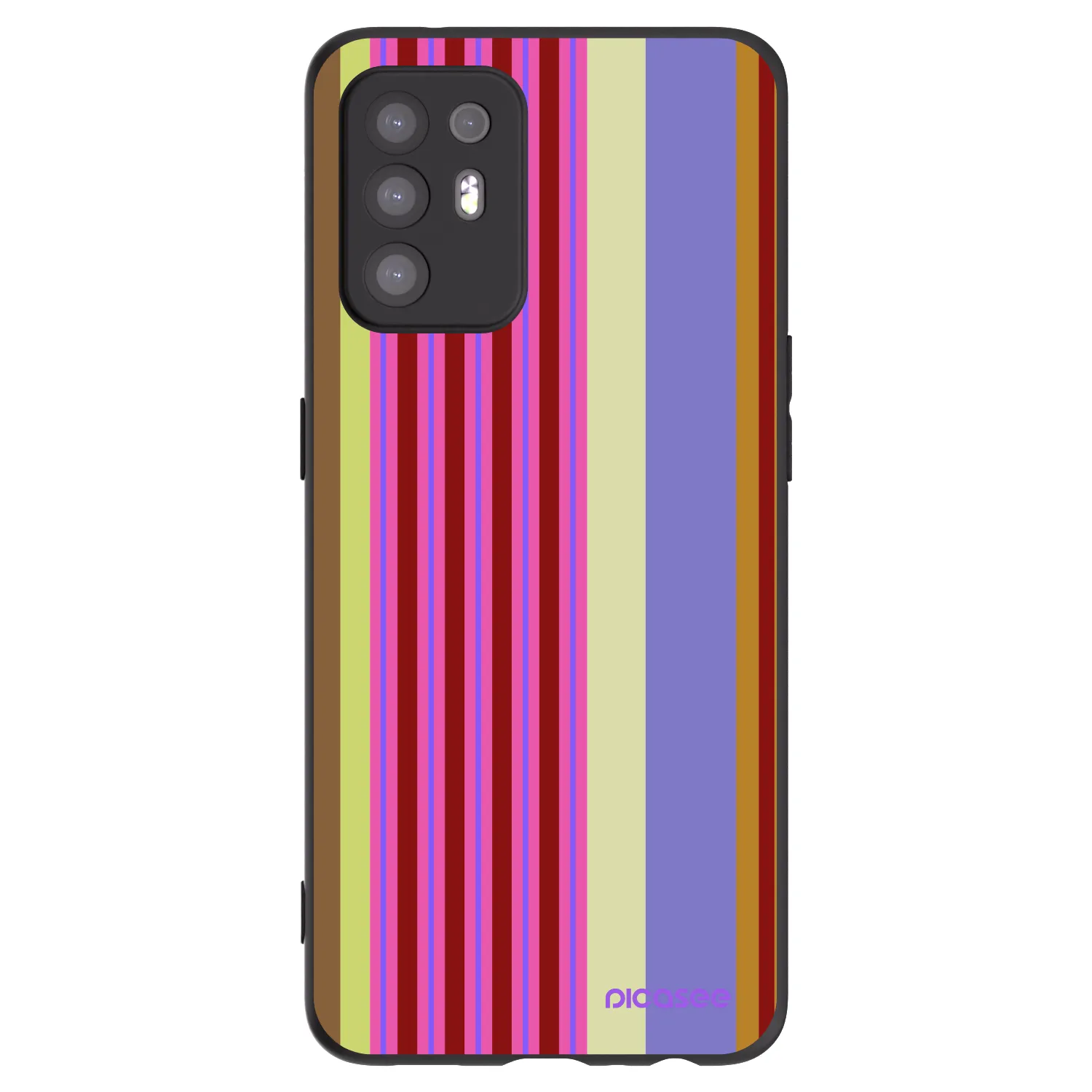 Picasee husă neagră din silicon pentru OPPO A94 5G - Late checkout