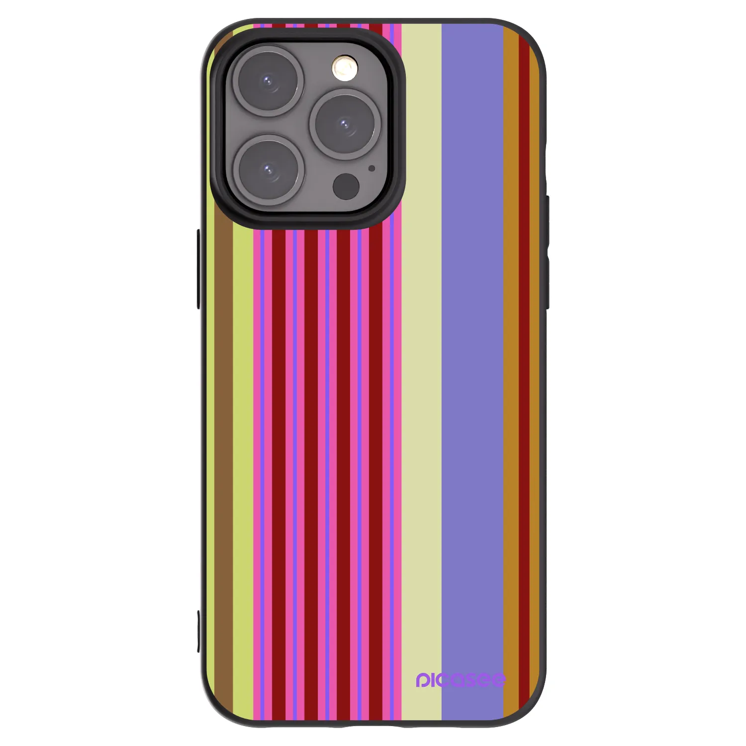 Picasee husă neagră din silicon pentru Apple iPhone 15 Pro Max - Late checkout