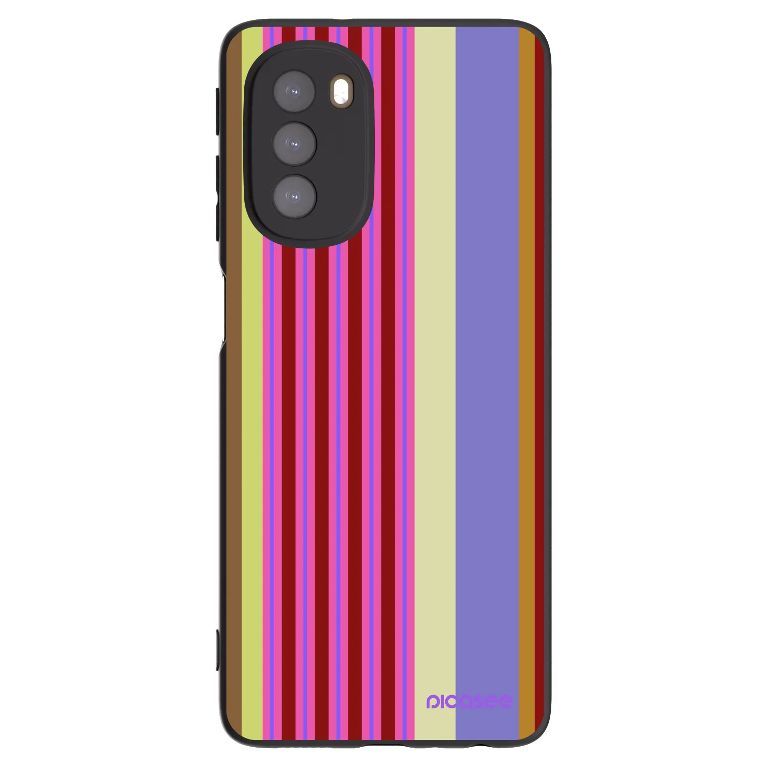 Picasee husă neagră din silicon pentru Motorola Moto G51 - Late checkout