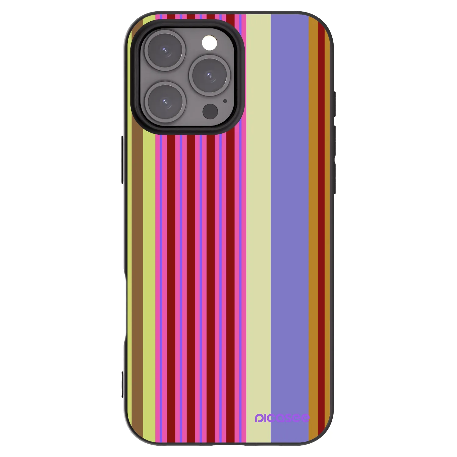 Picasee husă neagră din silicon pentru Apple iPhone 16 Pro Max - Late checkout