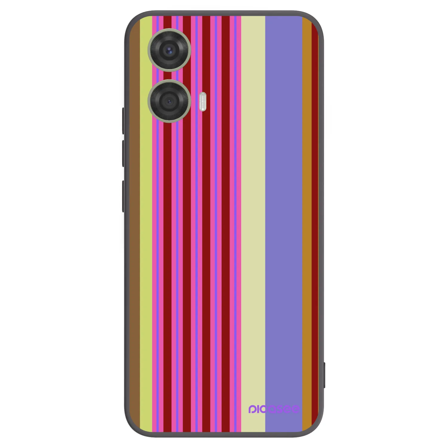 Picasee husă neagră din silicon pentru Motorola Moto G24 - Late checkout