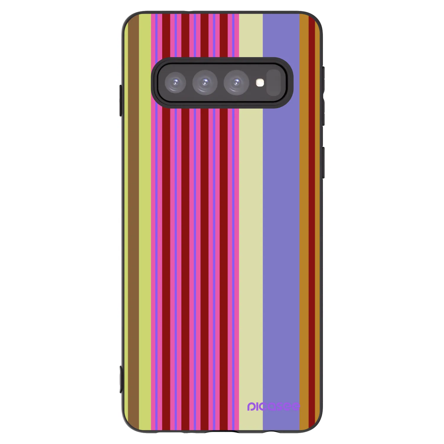 Picasee husă neagră din silicon pentru Samsung Galaxy S10 G973 - Late checkout
