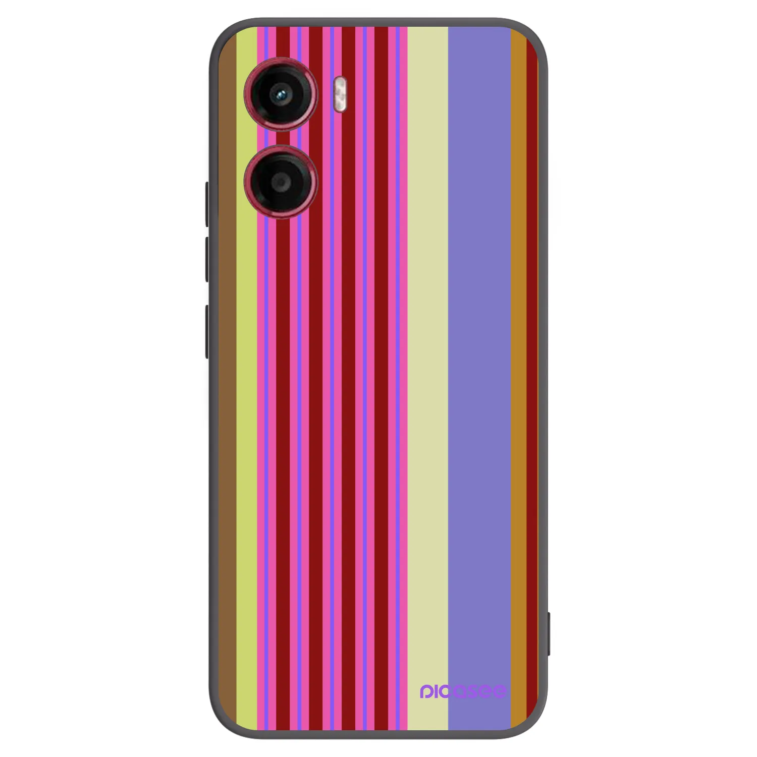 Picasee husă neagră din silicon pentru Motorola Moto G05 - Late checkout