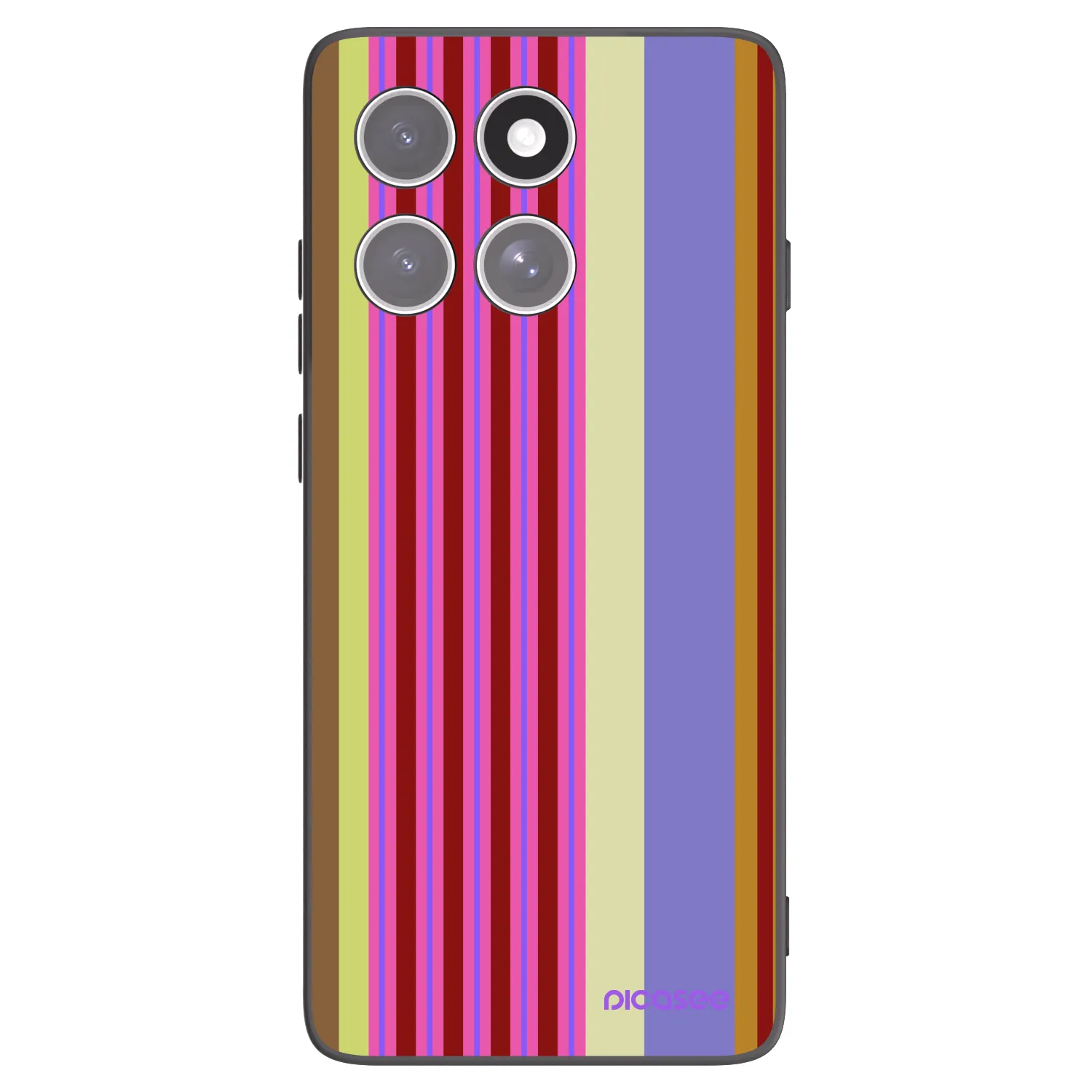 Picasee husă neagră din silicon pentru Motorola Edge 60 Pro - Late checkout