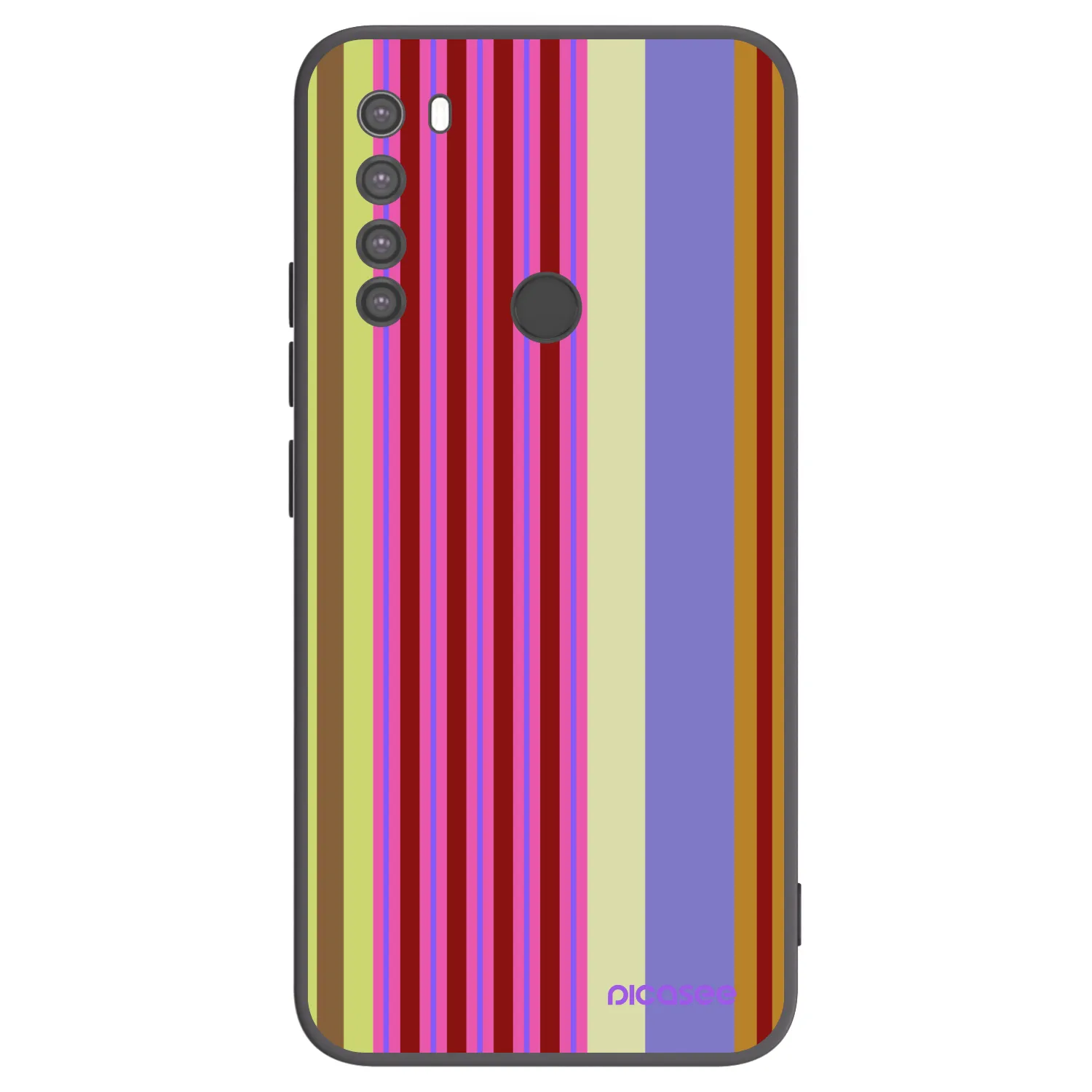Picasee husă neagră din silicon pentru Xiaomi Redmi Note 8 - Late checkout