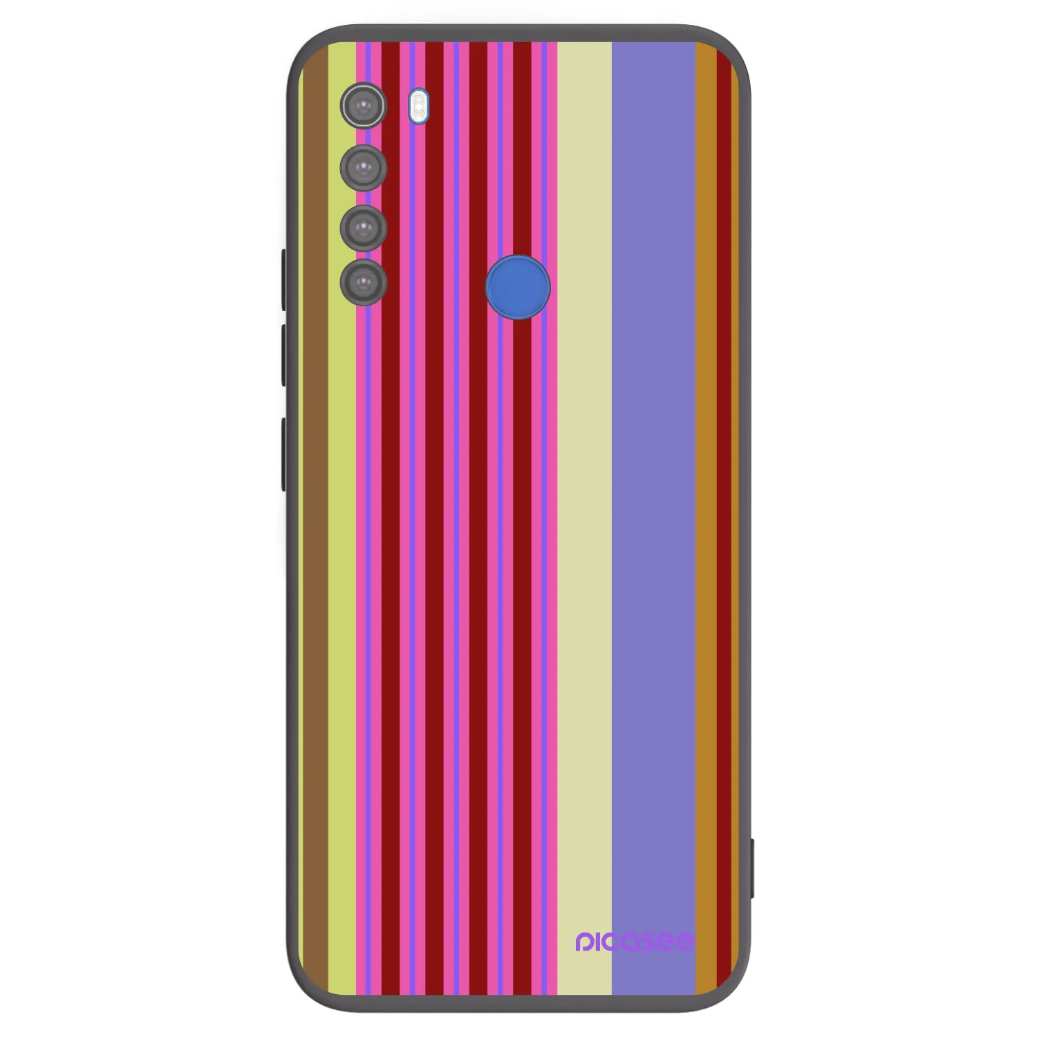 Picasee husă neagră din silicon pentru Xiaomi Redmi Note 8T - Late checkout