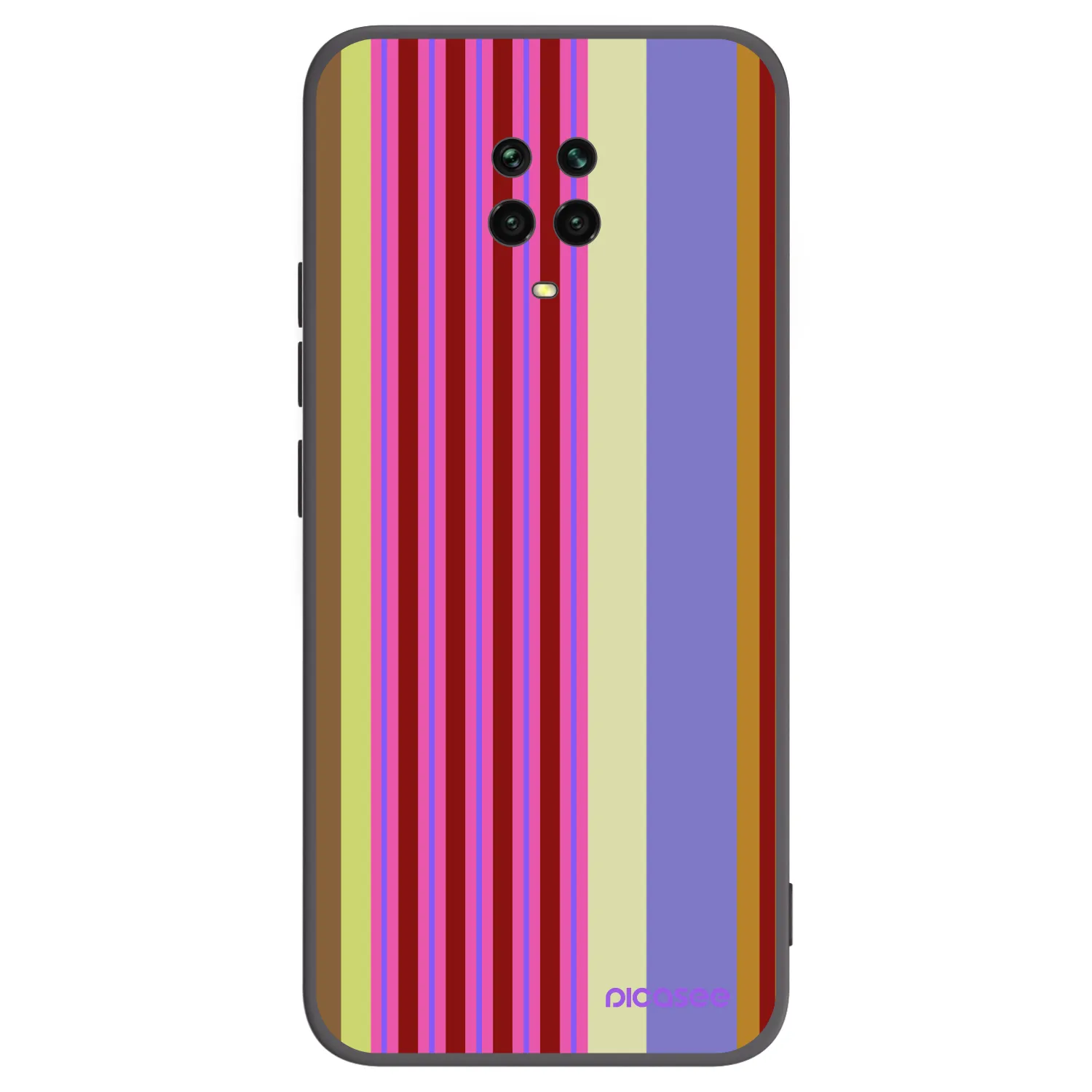 Picasee husă neagră din silicon pentru Xiaomi Redmi Note 9S - Late checkout