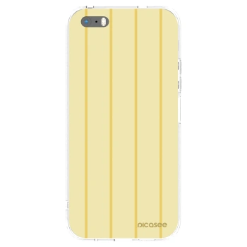 Picasee husă transparentă din silicon pentru Apple iPhone 5/5S/SE - Liquid sunshine