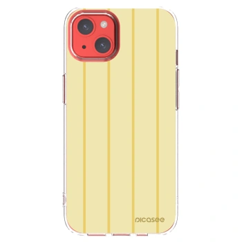 Picasee husă transparentă din silicon pentru Apple iPhone 13 - Liquid sunshine