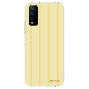 Picasee husă transparentă din silicon pentru Vivo Y11s - Liquid sunshine