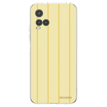 Picasee husă transparentă din silicon pentru Vivo Y33s - Liquid sunshine