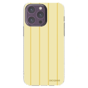 Picasee husă transparentă din silicon pentru Apple iPhone 14 Pro Max - Liquid sunshine