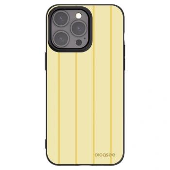 Picasee husă neagră din silicon pentru Apple iPhone 15 Pro Max - Liquid sunshine