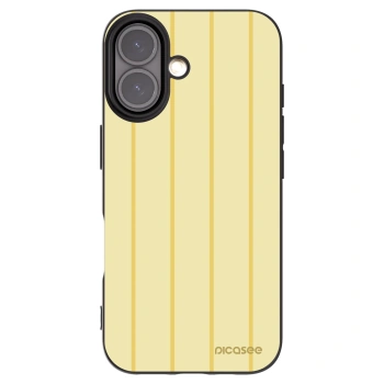 Picasee husă neagră din silicon pentru Apple iPhone 16 - Liquid sunshine