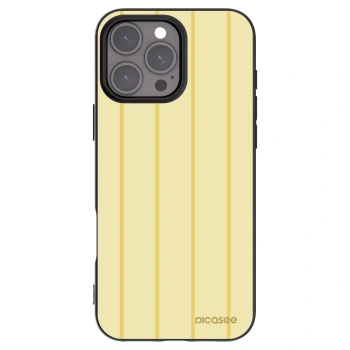 Picasee husă neagră din silicon pentru Apple iPhone 16 Pro Max - Liquid sunshine