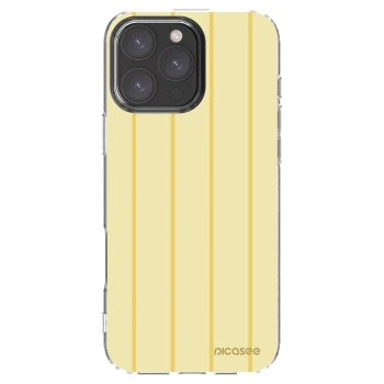 Picasee husă transparentă din silicon pentru Apple iPhone 16 Pro Max - Liquid sunshine