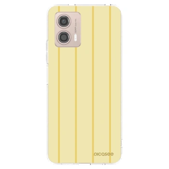 Picasee husă transparentă din silicon pentru Motorola Moto G53 5G - Liquid sunshine