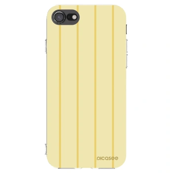 Picasee husă transparentă din silicon pentru Apple iPhone 7 - Liquid sunshine