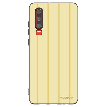 Picasee husă neagră din silicon pentru Huawei P30 - Liquid sunshine