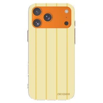 Picasee husă transparentă din silicon pentru Apple iPhone 17 Pro Max - Liquid sunshine