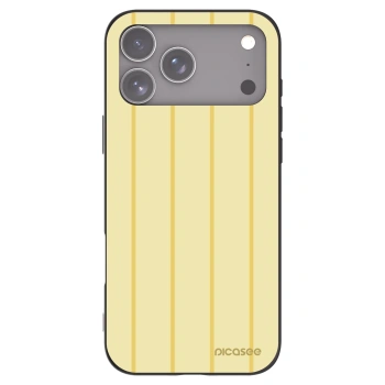 Picasee husă neagră din silicon pentru Apple iPhone 17 Pro Max - Liquid sunshine