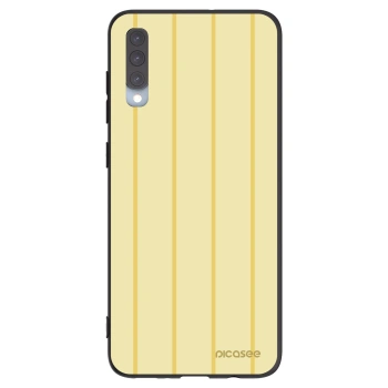 Picasee husă neagră din silicon pentru Samsung Galaxy A70 A705F - Liquid sunshine