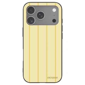 Picasee husă neagră din silicon pentru Apple iPhone 18 Pro - Liquid sunshine