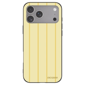 Picasee husă neagră din silicon pentru Apple iPhone 18 Pro Max - Liquid sunshine