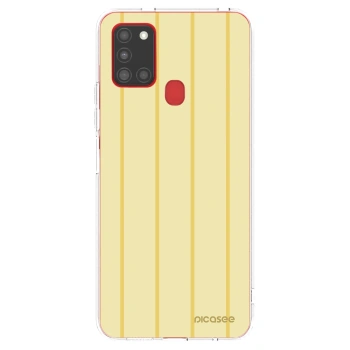 Picasee husă transparentă din silicon pentru Samsung Galaxy A21s - Liquid sunshine