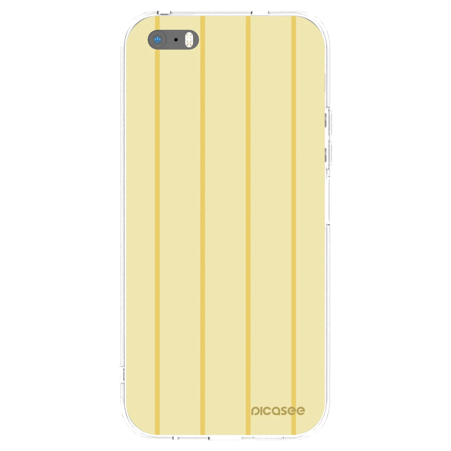 Picasee husă transparentă din silicon pentru Apple iPhone 5/5S/SE - Liquid sunshine