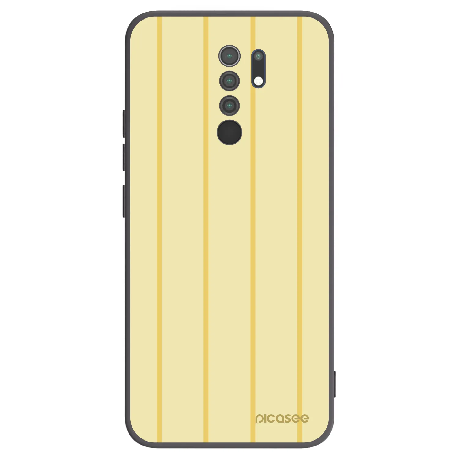Picasee husă neagră din silicon pentru Xiaomi Redmi 9 - Liquid sunshine