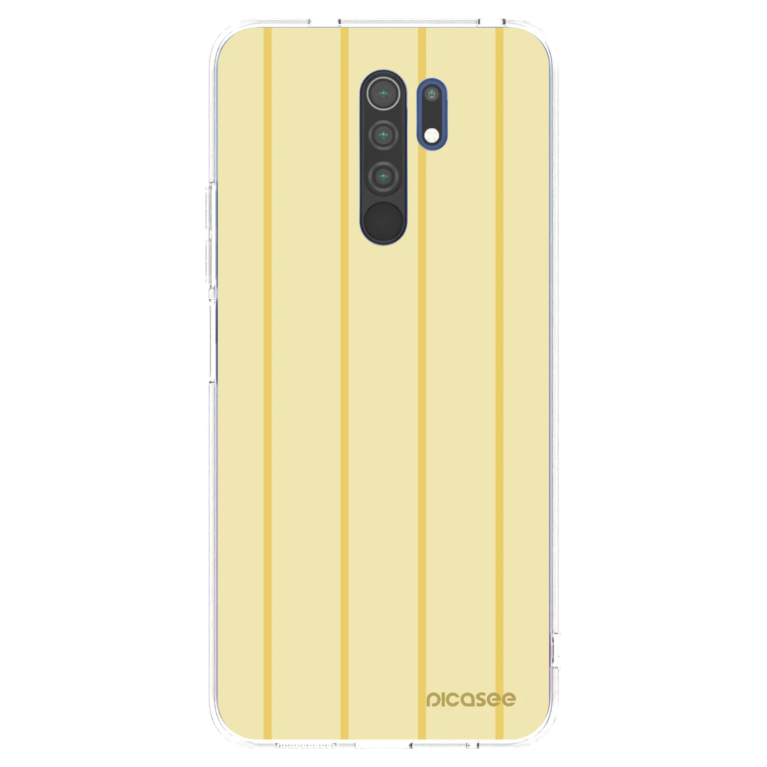 Picasee husă transparentă din silicon pentru Xiaomi Redmi 9 - Liquid sunshine