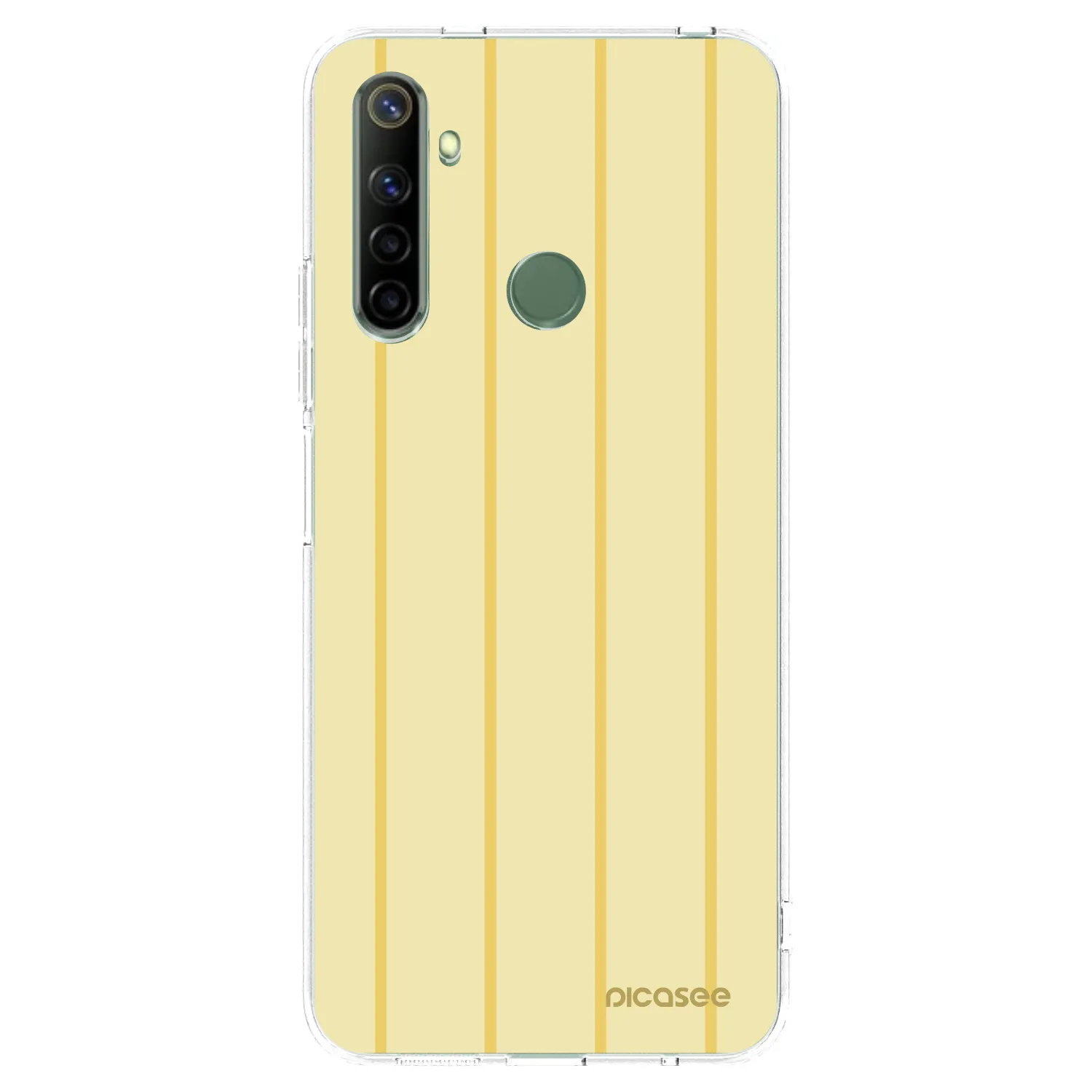 Picasee husă transparentă din silicon pentru Realme 6i - Liquid sunshine