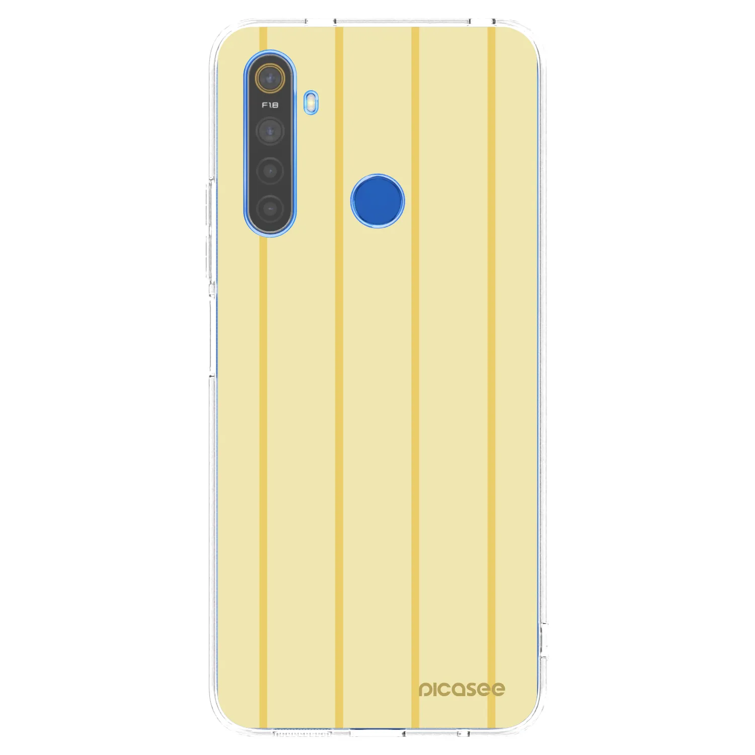 Picasee husă transparentă din silicon pentru Realme 5 - Liquid sunshine