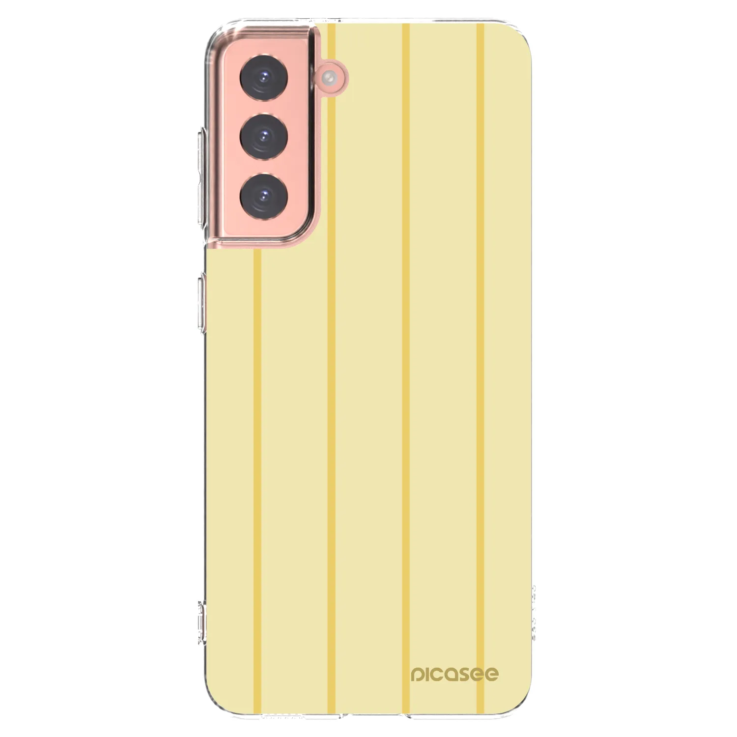 Picasee husă transparentă din silicon pentru Samsung Galaxy S21 5G G991B - Liquid sunshine