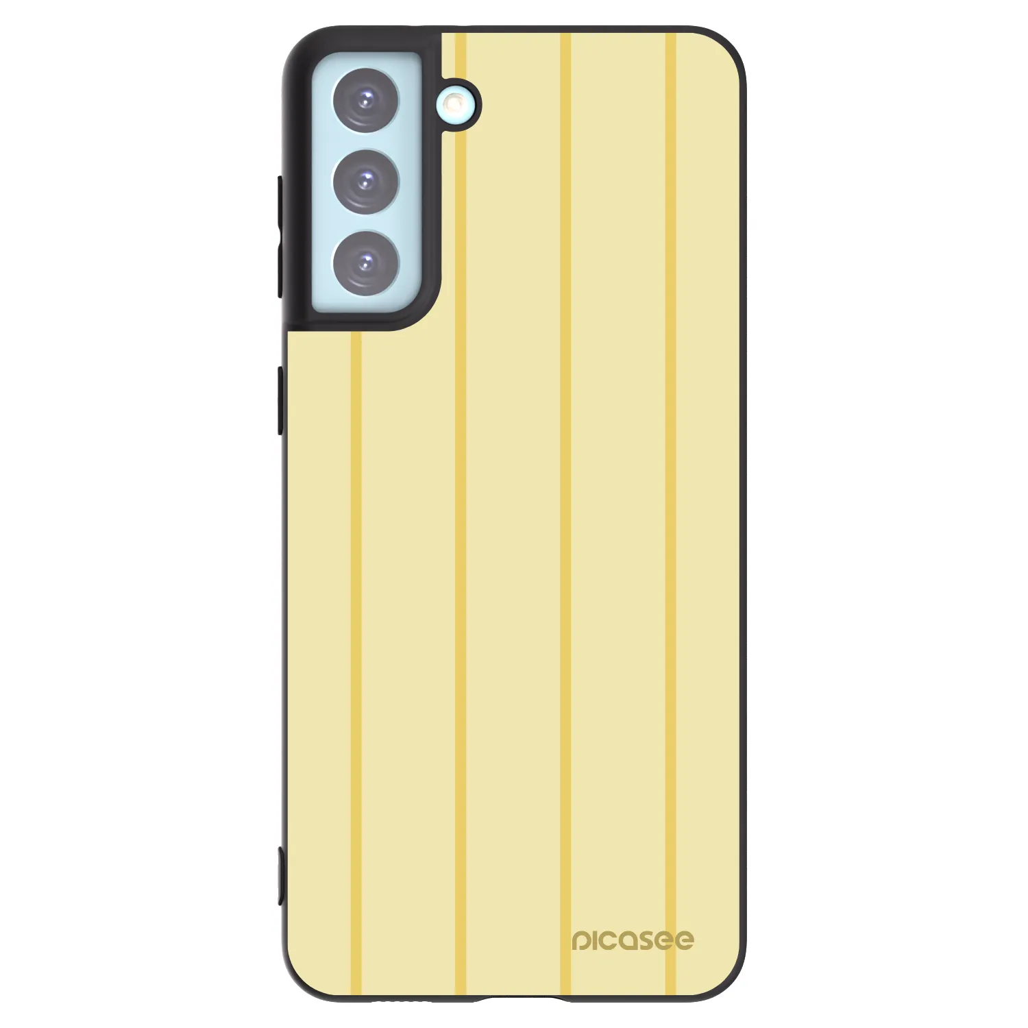 Picasee husă neagră din silicon pentru Samsung Galaxy S21+ 5G G996F - Liquid sunshine